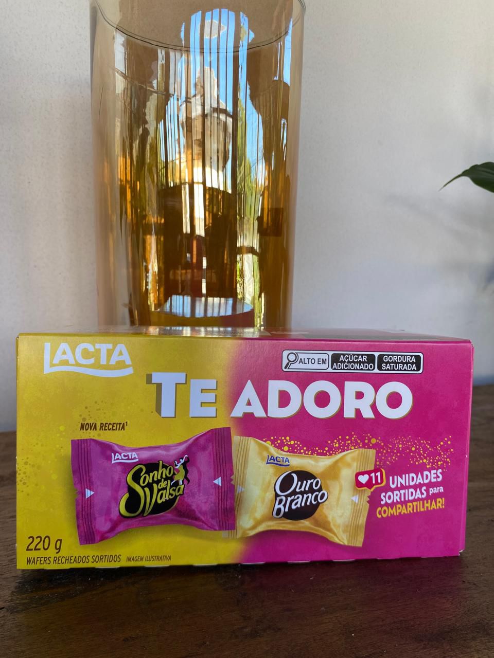 Caixa Bombom Lacta 220 g