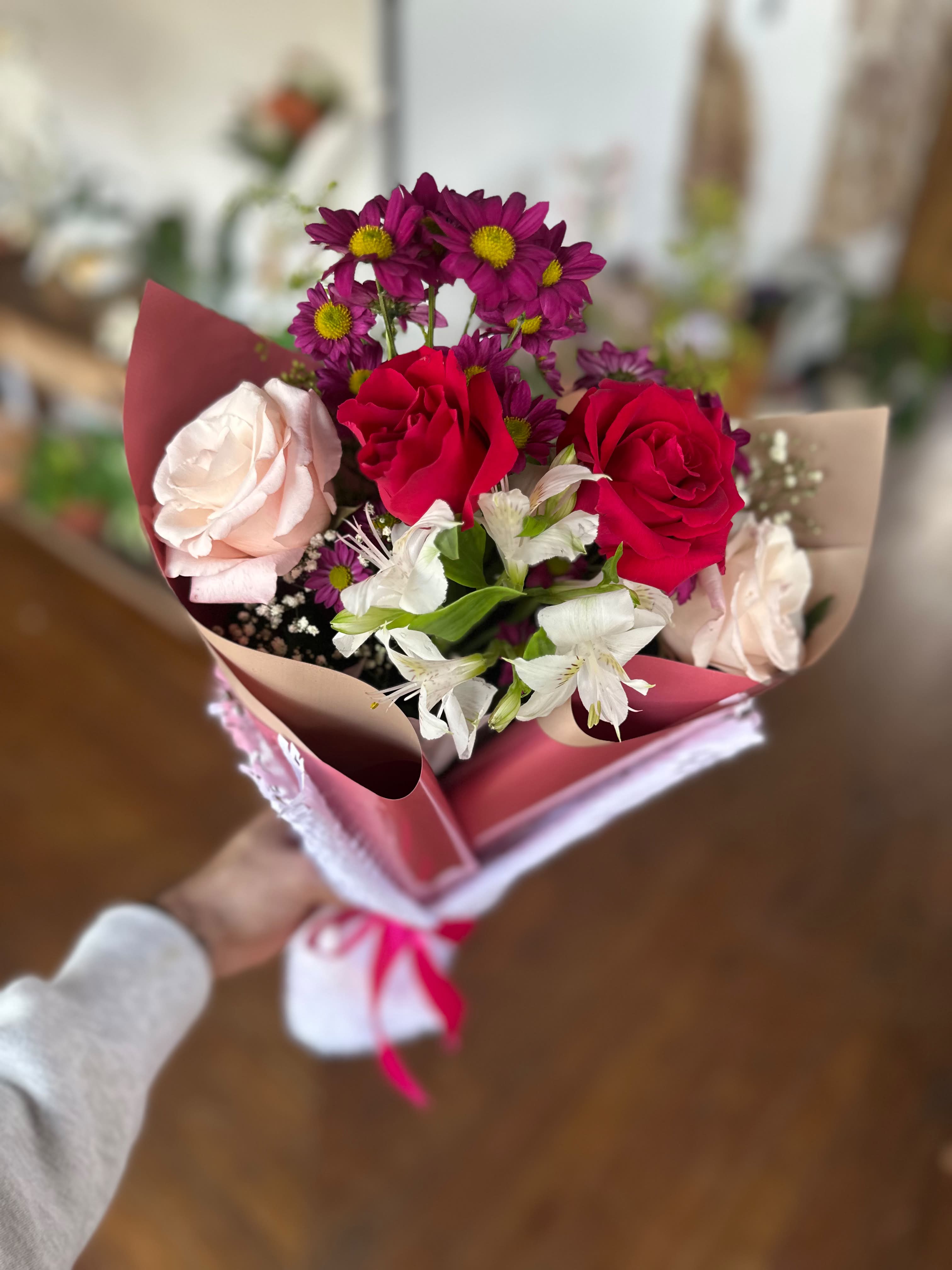 Buquê Namoro com Flores