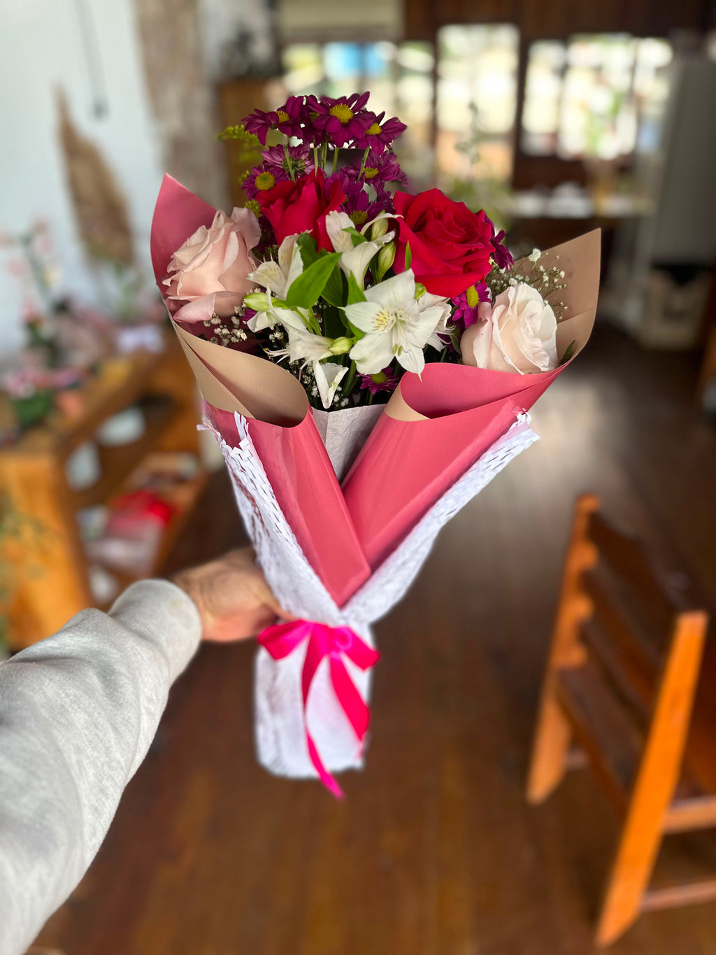 Buquê Namoro com Flores